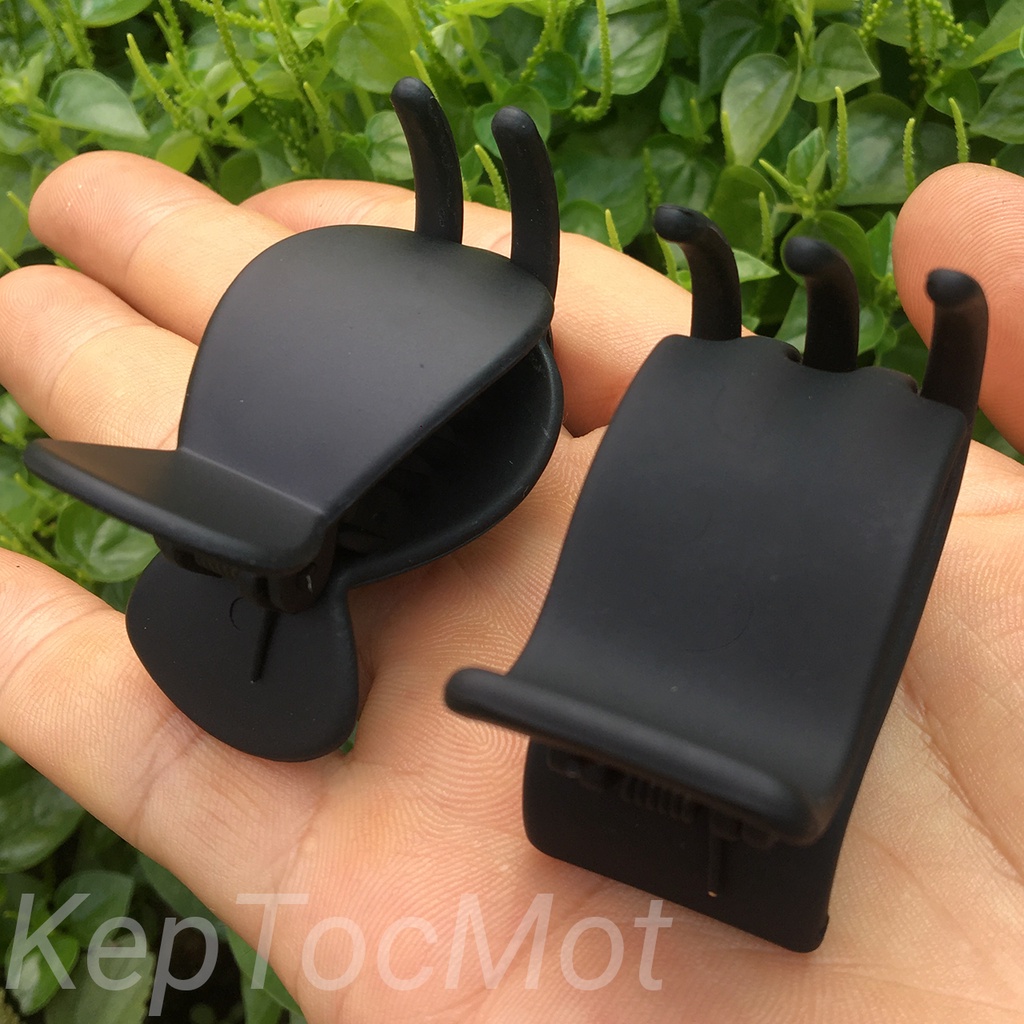 Kẹp 3 5 răng tròn bầu đen nhám