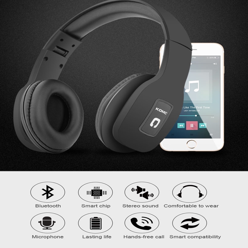 Tai Nghe Không Dây Pulierde T11 Bluetooth 5.0 Phong Cách Thể Thao Với Cáp Aux HD Micro Âm Thanh Nổi