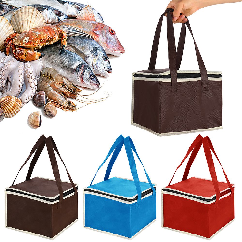 Túi Vải Không Dệt Giữ Nhiệt Đựng Bánh Pizza Chống Thấm Nước Tiện Dụng