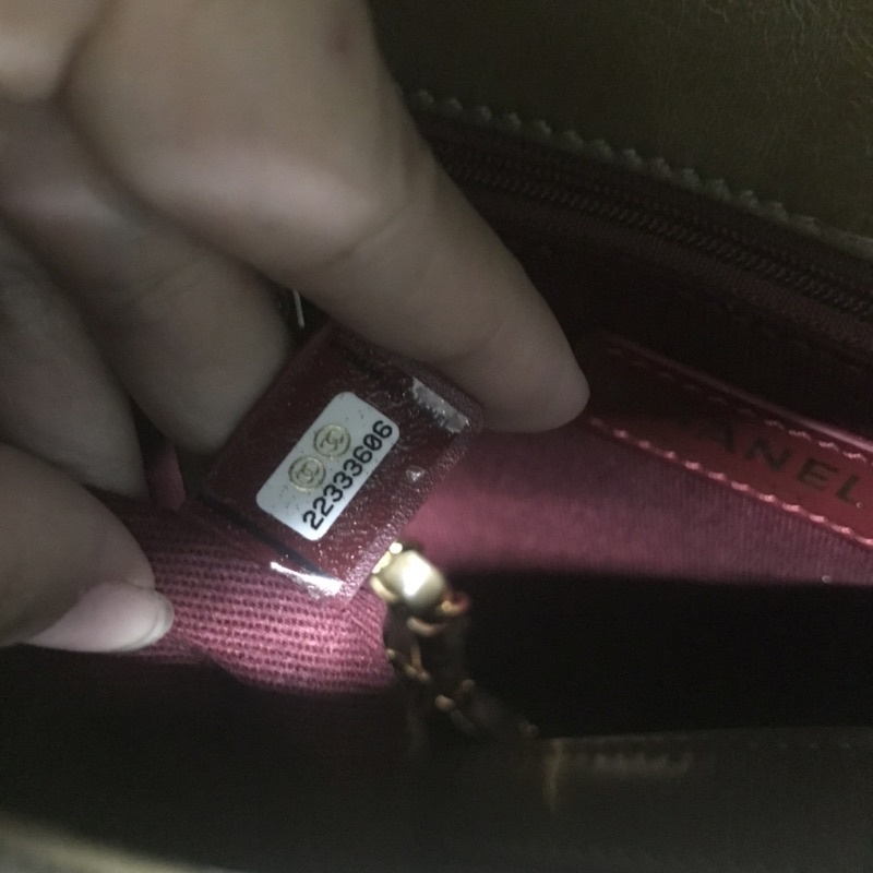 Túi si hiệu size 30 hàng si tuyển phối da và vải tình trạng 98%