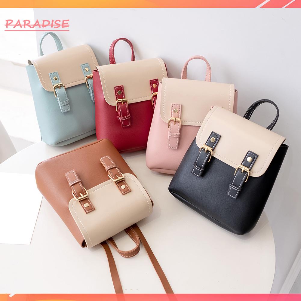 Ba Lô Mini Da PU Xinh Xắn Cho Nữ