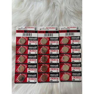 Pin cmos maxell cr2016 lithium 3v vỉ 5 viên