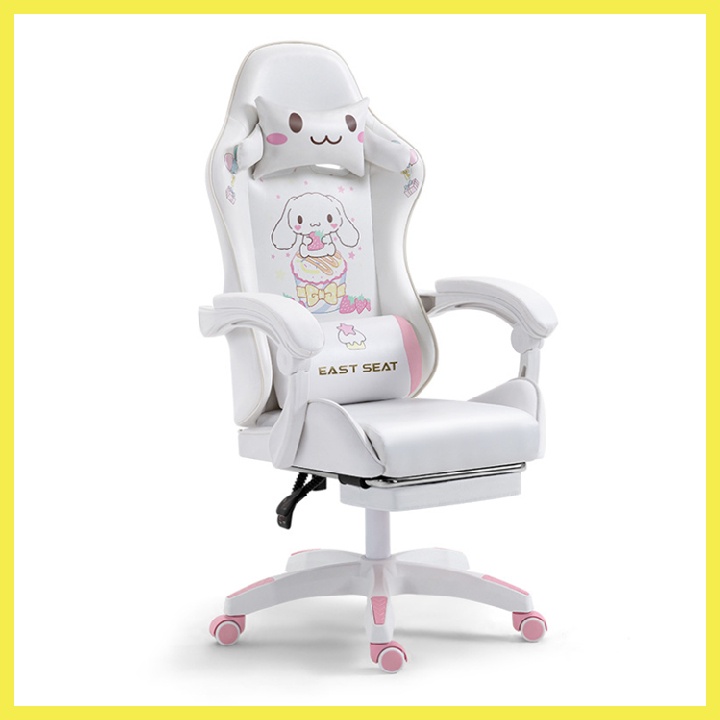 Ghế Gaming Cao Cấp Dành Cho Các Game Thủ,Live Stream, Ghế Xoay Văn Phòng - Có Gác Chân