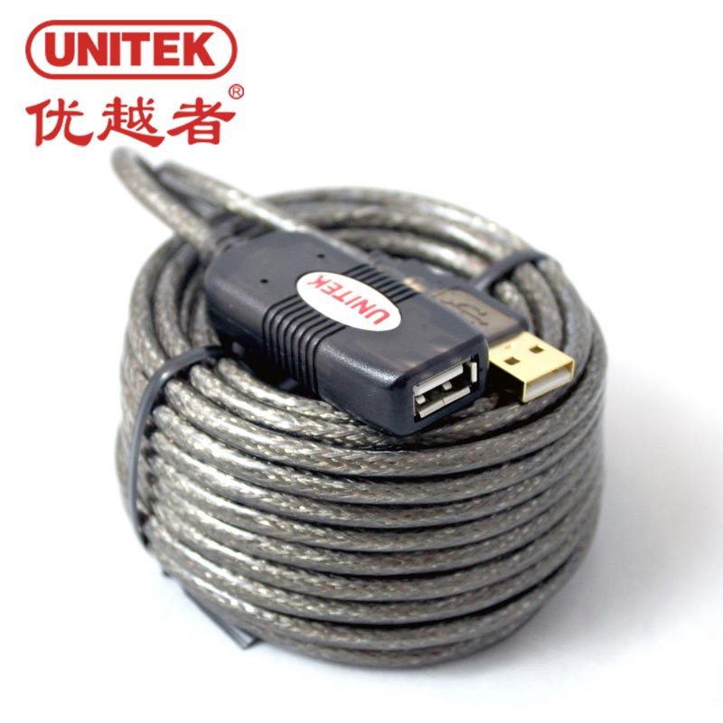 Dây nối dài USB 10m và 15m có khuếch đại Unitek