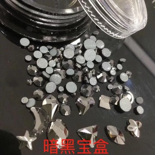 Đá khối chân keo trang trí móng - Carton Nail