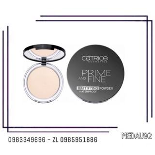Phấn phủ Catrice Prime & Fine Waterproof Mattifying Powder