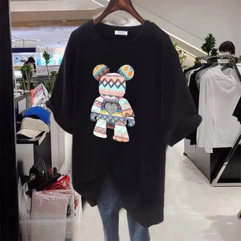 Áo Thun Tay Ngắn Plus Size C9102 (40-150KG)