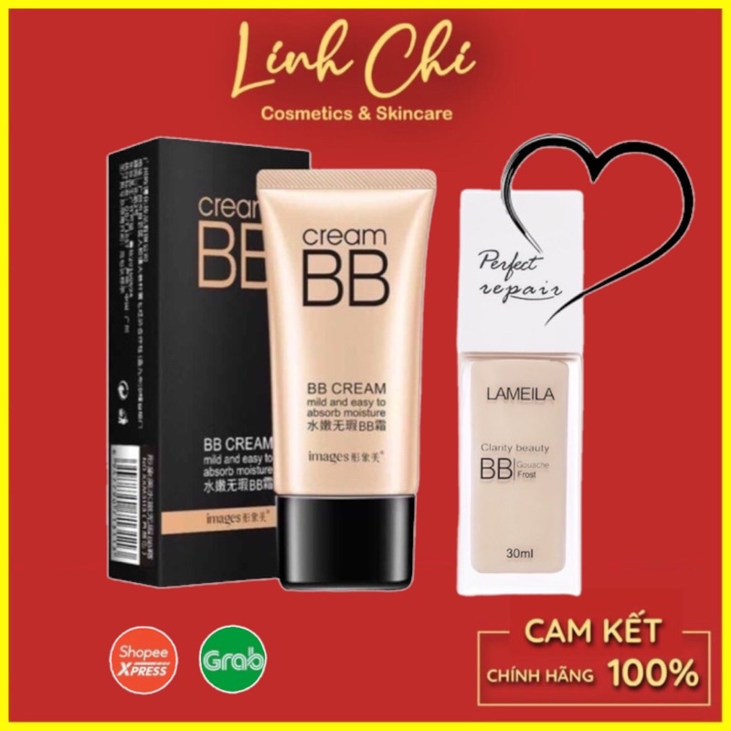 Kem Nền Trang Điểm BB Cream Moisturing Lameila Chính Hãng