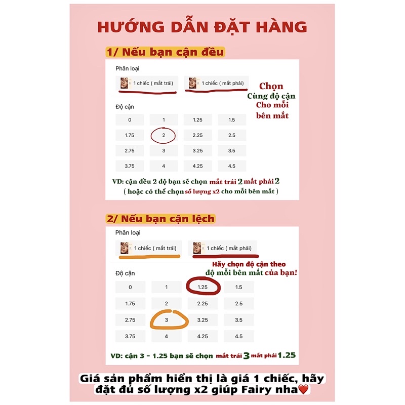 Kính Áp tròng Chic Brown 14.0MM - Kính Áp Tròng FAIRY SHOP CONTACT LENS độ 0 đến 8 Silicone Hydrogel Lens Cho Mắt Thở