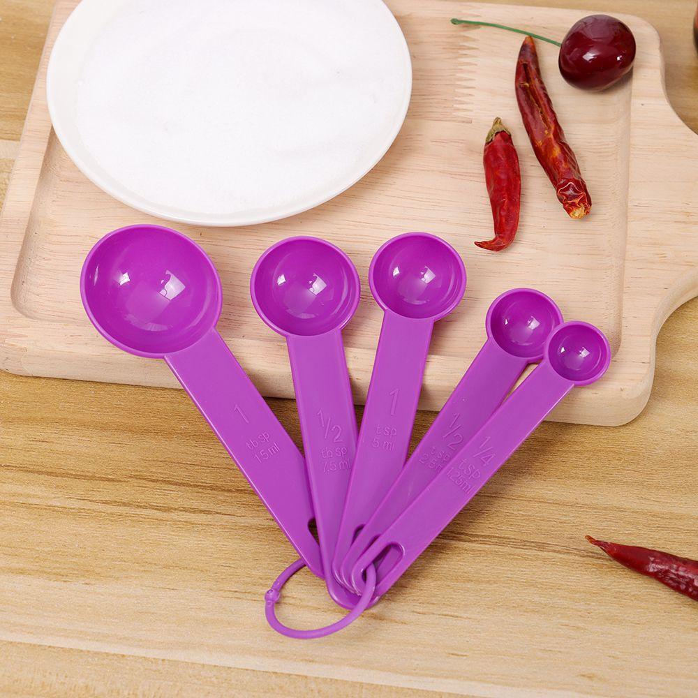 SUENIN Bộ 5 Muỗng Đo Lường Nấu Ăn Đa Năng