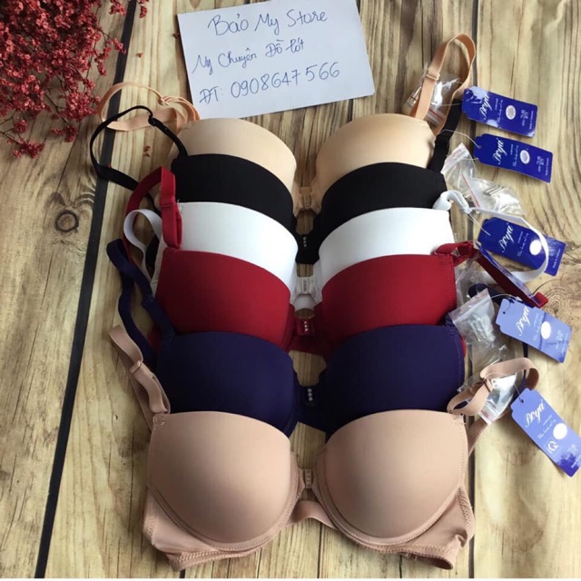 Áo Ngực boya Cài Trước Nâng dày 4cm , Có gọng Kèm dây trong mặc váy hở lưng 001