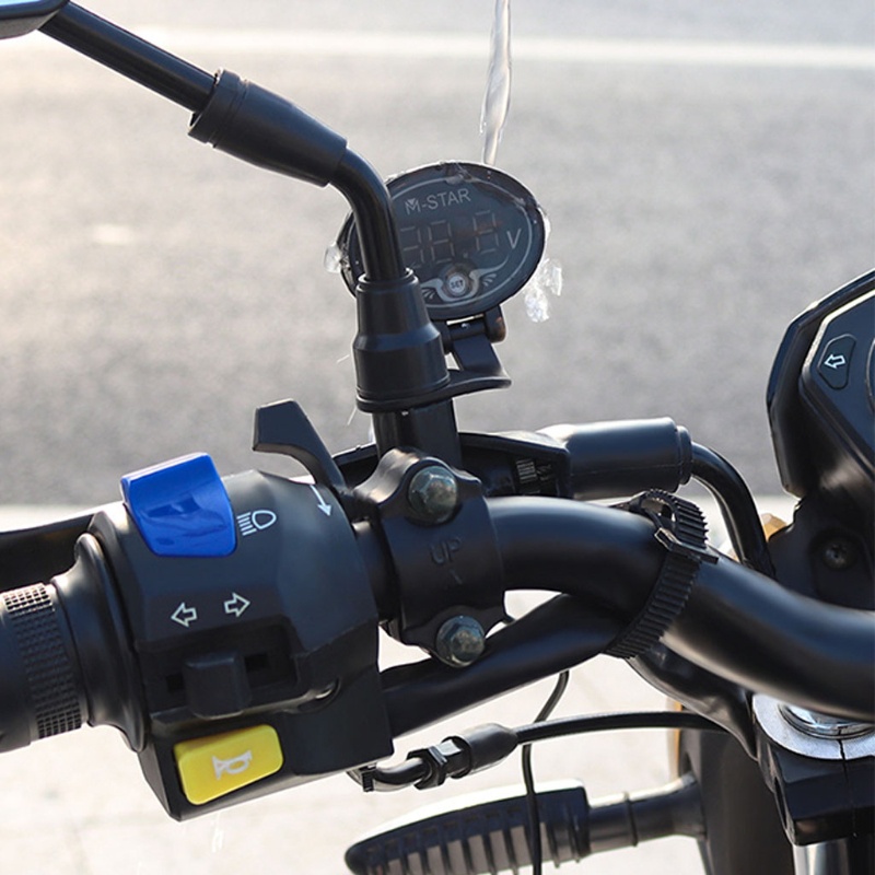 Vôn Kế Kỹ Thuật Số mm Cho DC 9V - 24V