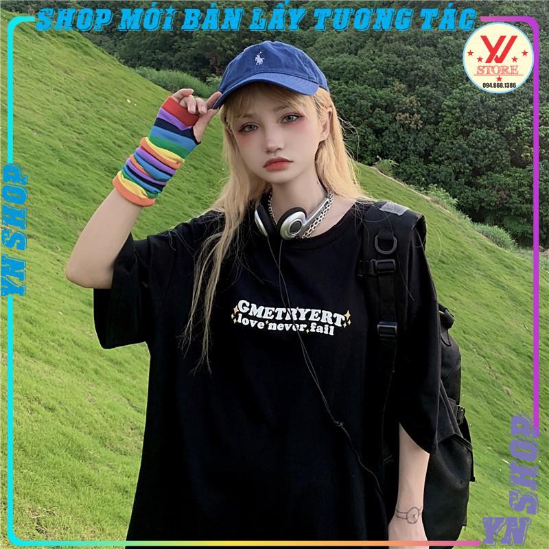 Áo thun tay lỡ form rộng LOVE NEVER FAIL , áo phông Unisexchất cotton xịn 2 chiều 100% dl 240gsm