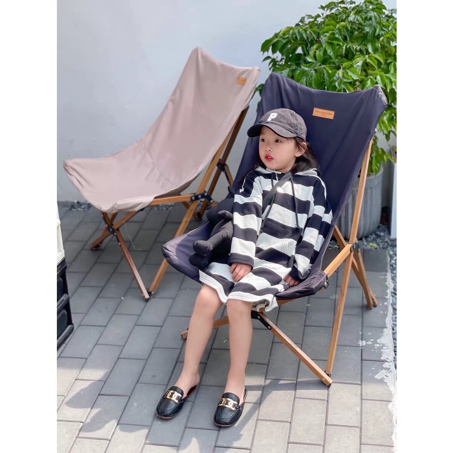 Giày sục bé gái - Dép sục Móc Xích chất da mềm chính hãng MG Baby đế êm mềm phong cách Hàn Quốc mới nhất V599