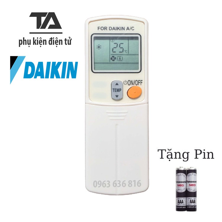 Remote Máy lạnh DAIKIN ✔ Điều khiển điều hòa DAIKIN - HÀNG TỐT