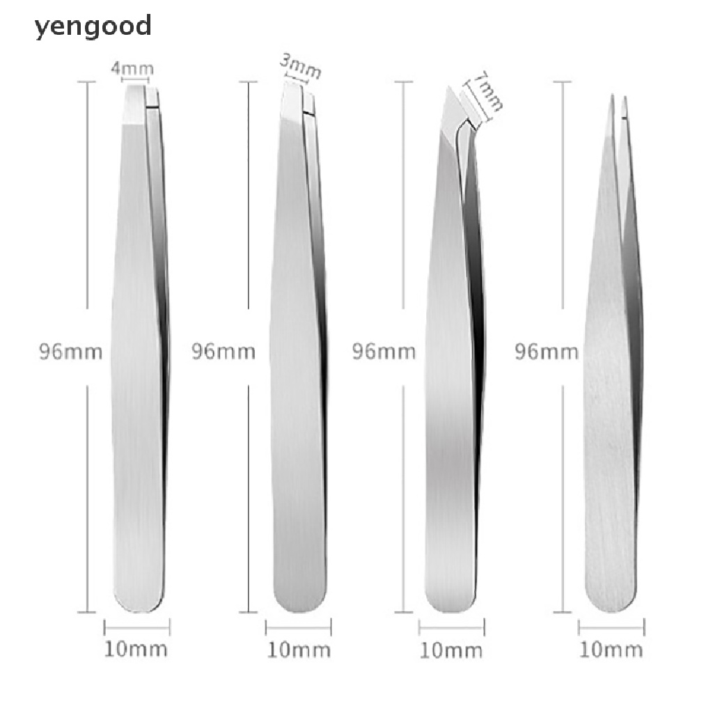 Nhíp Inox Gắn Mi Giả / Lông Mày Chuyên Dụng