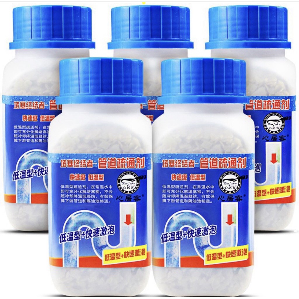 Bột Thông Cống Thần Thánh Thông Tắc Bồn Cầu ,Bồn Rửa Bát - Đánh Tan Mọi Cặn Bẩn Cứng Đầu Nhất