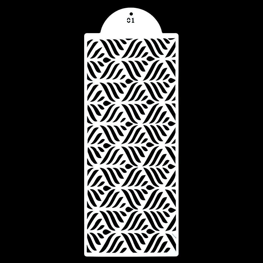 Khuôn Làm Bánh Bằng Nhựa Họa Tiết Ren Hoa Tiện Dụng Cho Nhà Bếp