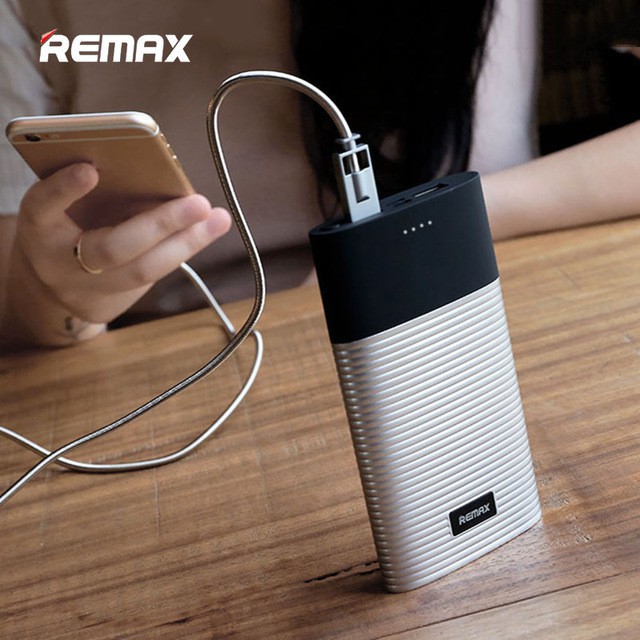 [Mã ELMS05 giảm 5% đơn 300k]Pin Sạc Dự Phòng Remax RPP-27 10000mAh - 2 cổng sạc- Bảo Hành Toàn Quốc