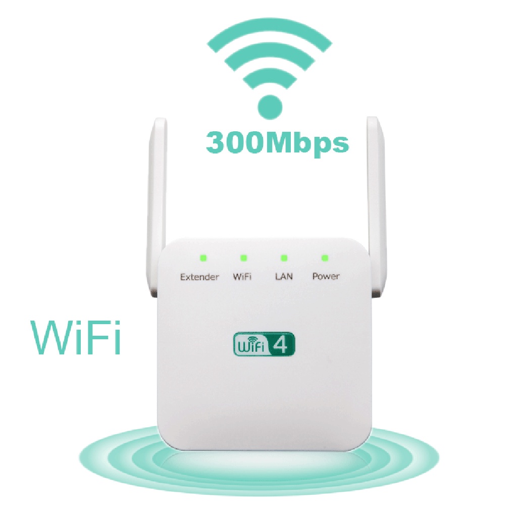 [giá giới hạn] 300Mbps Wireless Wifi Repeater Router 2.4G Wifi Signal Amplifier EU-Plug | WebRaoVat - webraovat.net.vn