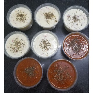 sốt mì ý ( sốt bò và jambong sốt kem nấm)