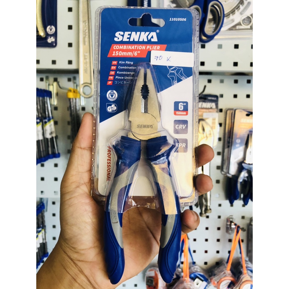 1 Kềm đa năng, kềm điện, kìm mỏ bằng Senka