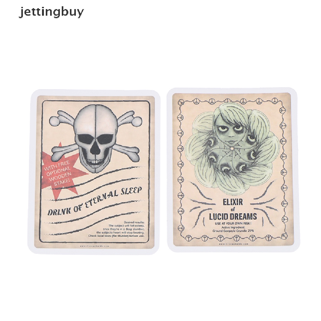 Set 50 miếng dán JETTING QDD hình hoạt hình trang trí vali/ đàn guitar/ laptop/ ván trượt