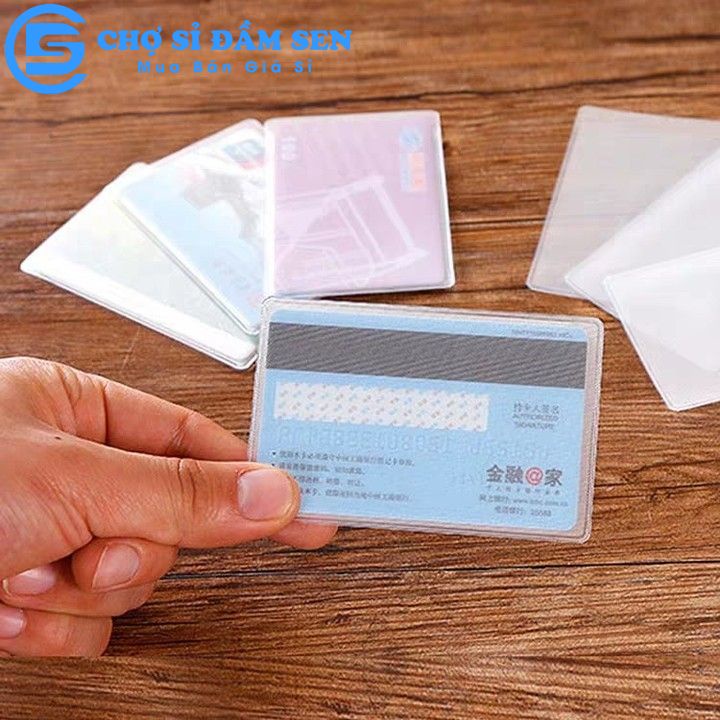 Vỏ bọc thẻ căn cước trong suốt và các loại giấy tờ cá nhân