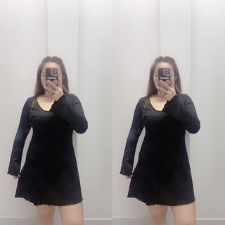 Đầm body sexy ôm tay loe Bigsize có size 50-90kg