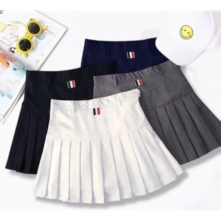 TB - CHÂN VÁY NGẮN THOM BROWN NHIỀU MÀU, ĐỦ TAGS, CỜ SAU LƯNG, HIGH QUALITY WOMENSWEAR SKIRT