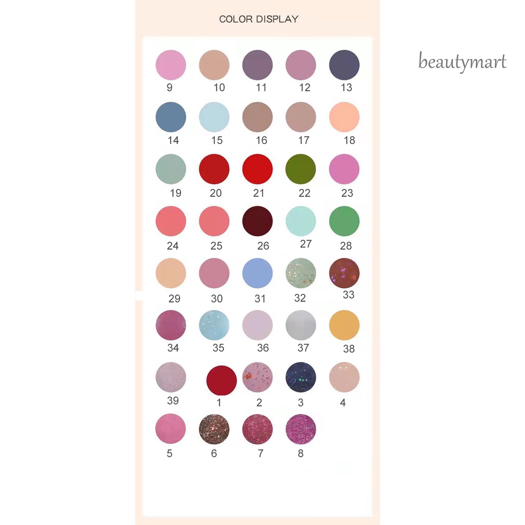 [Hàng mới về] Sơn móng tay màu trơn 10ml nhiều màu sắc tùy chọn dành cho nữ