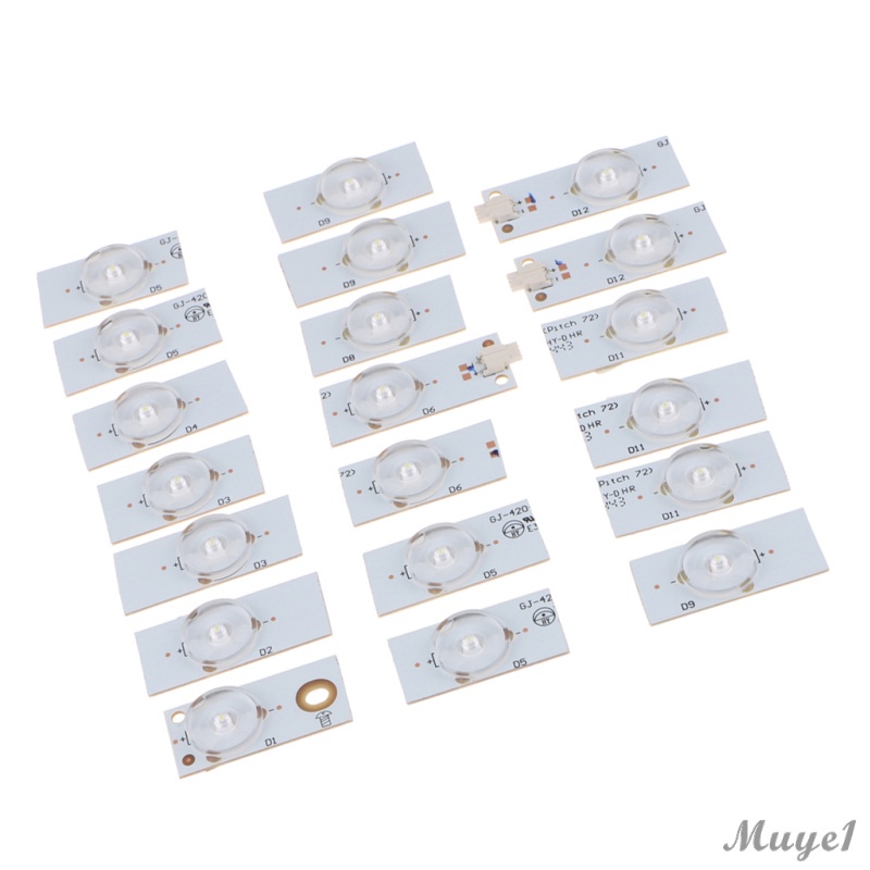 Bộ 20 Bóng Đèn Led 6v Smd Với Thấu Kính Quang Học Cho Tv Led 32-65 Inch | BigBuy360 - bigbuy360.vn