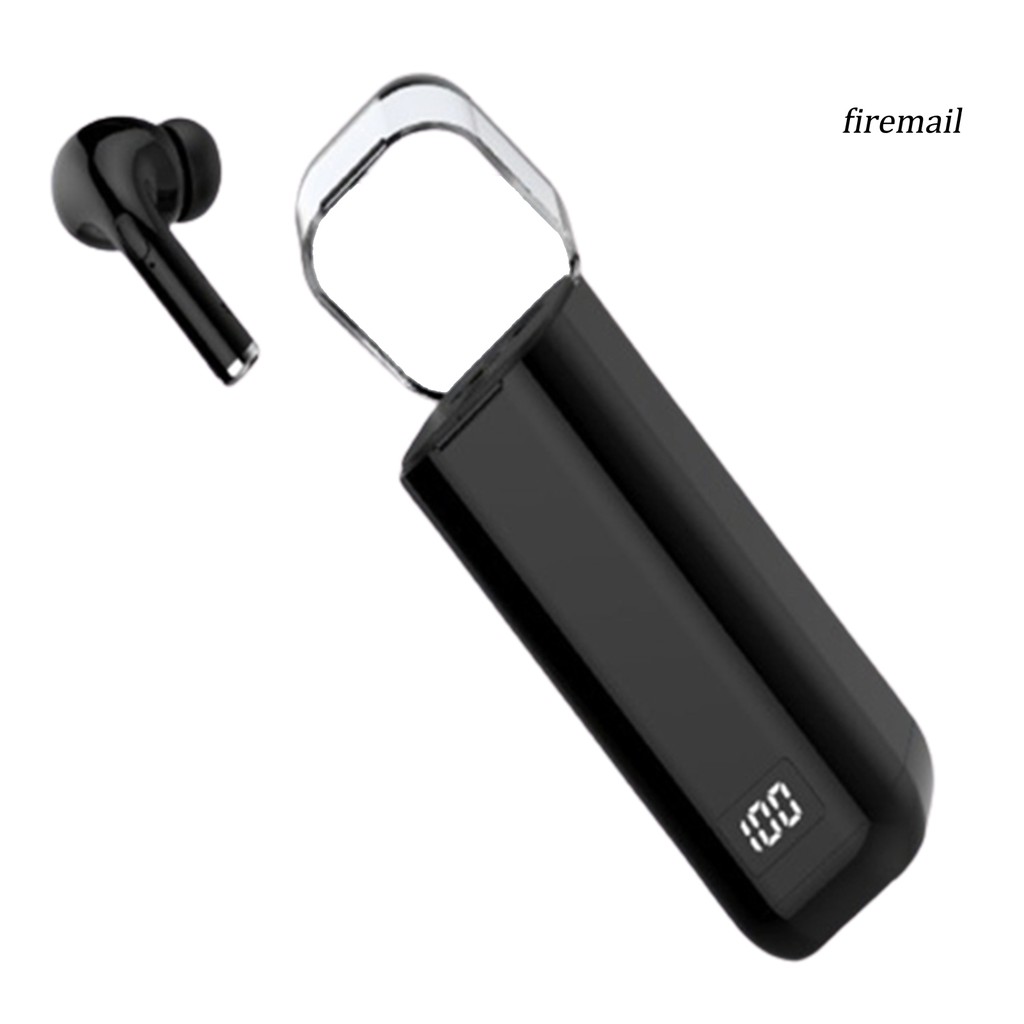 Tai Nghe Bluetooth Màu Trơn Kèm Hộp Sạc