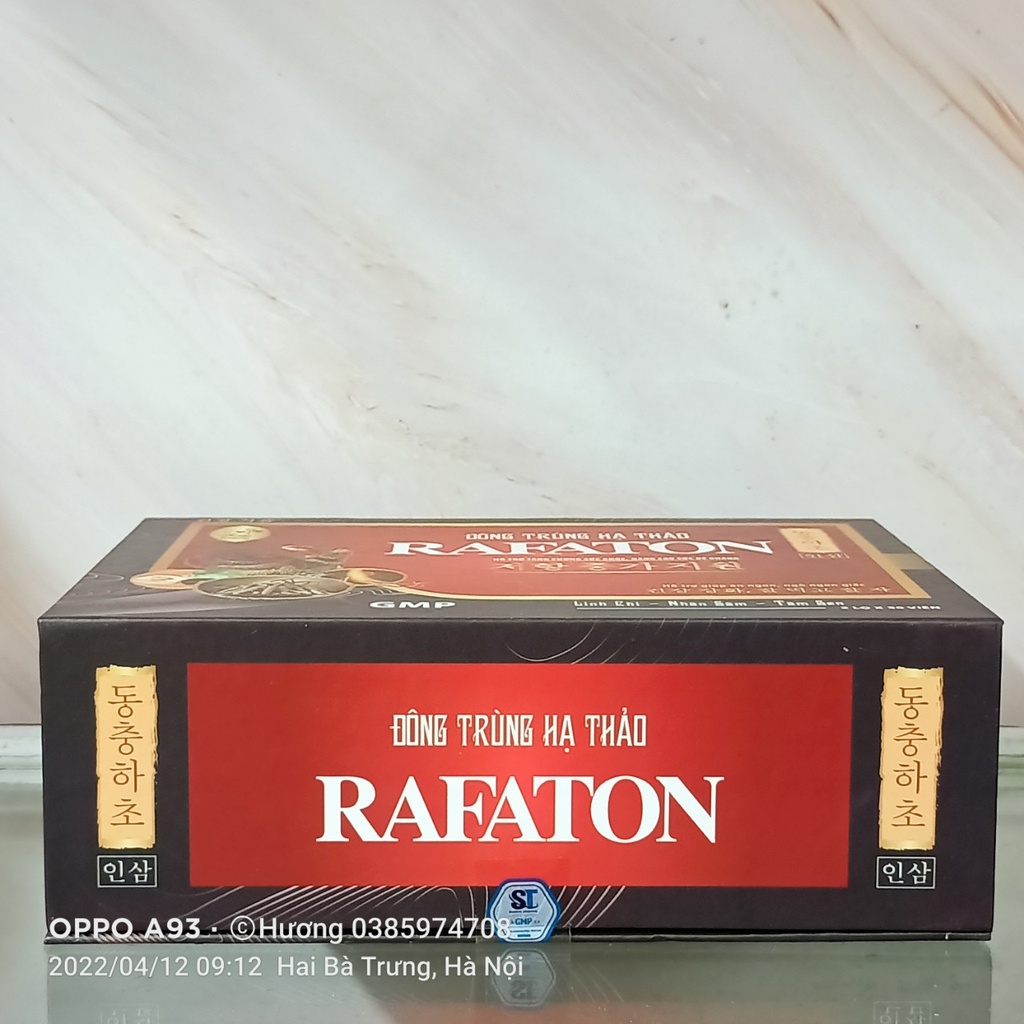 Đông trùng hạ thảo Rafaton hộp 2 lọ x 30 viên
