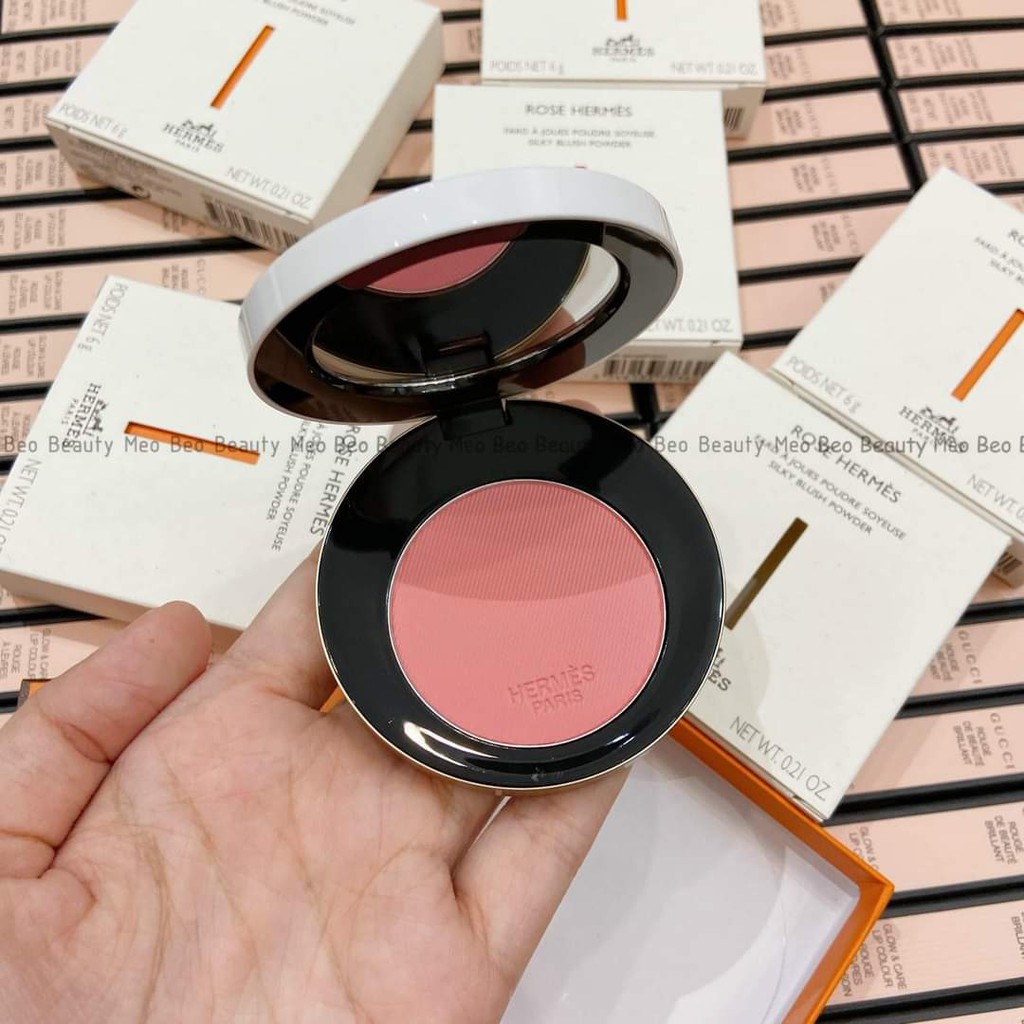 Má Hồng Hermes - Rose Hermès Silky Blush Powder