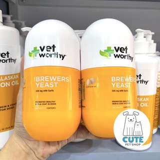 1 VIÊN VITAMIN DINH DƯỠNG VETWORTHY BREWERS YEAST CHO CHÓ MÈO
