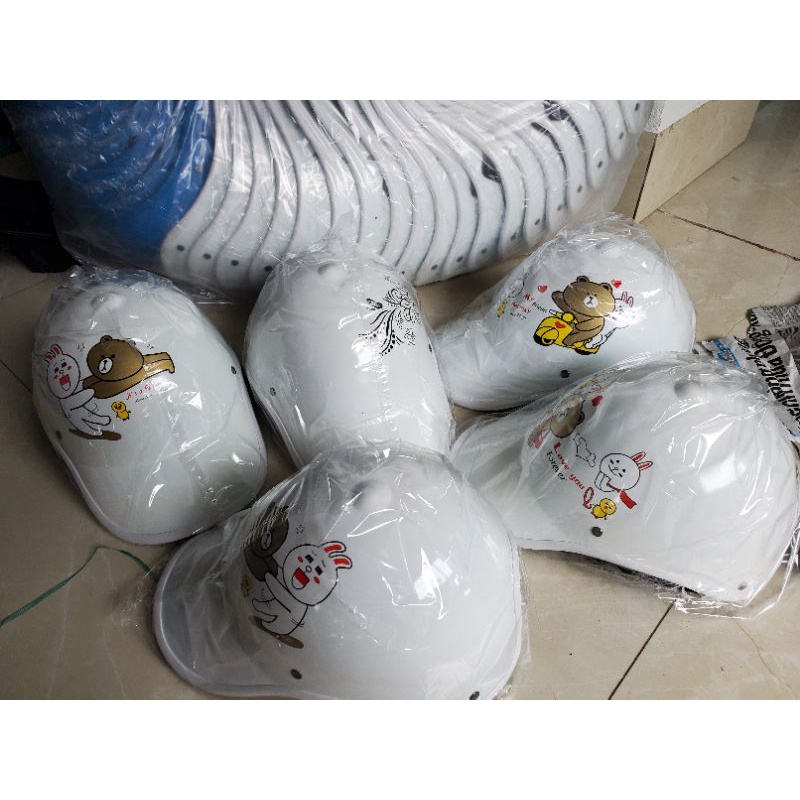 Mũ Bảo Hiểm Lưỡi Trai Nam Nữ Thời Trang Sành Điệu 💕 Nón Bảo Hiểm Lưỡi Trai Nam Nữ Đẹp Nhiều Màu Nhiều Hình In