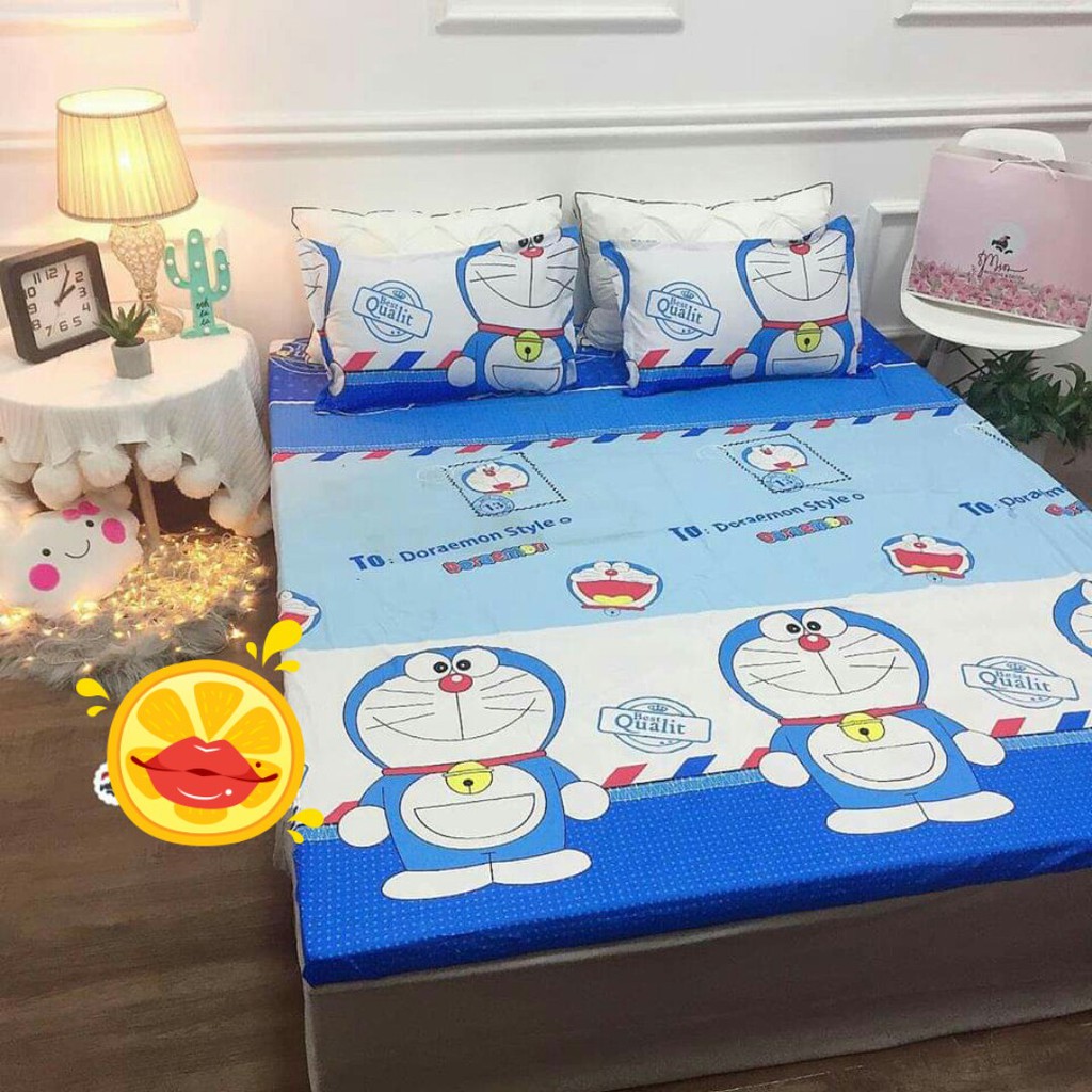 Set 3 món 1m8 ga gối poly cotton-LYLY216