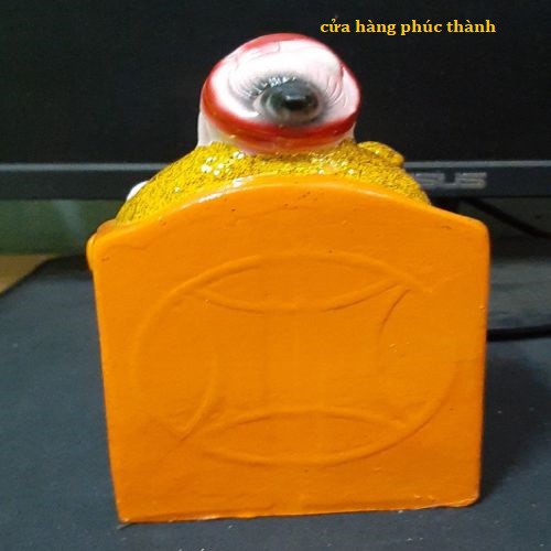 Thần tài ông địa ghế rồng màu