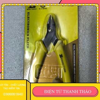 Kìm cắt chân linh kiện Bosi 125mm