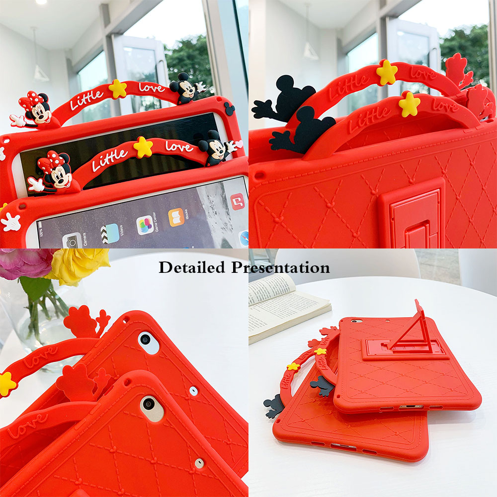 Ốp máy tính bảng bằng silicone cho IPAD 1 MINI 2 MINI 3 MINI 4 MINI 5 2 3 4 AIR AIR1 AIR2 PRO 9.7 6 2017 2018 AIR 3 | BigBuy360 - bigbuy360.vn