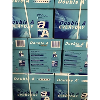 [HỎA TỐC] 1 thùng Giấy A5 Double A 70 gsm (10 Ream)