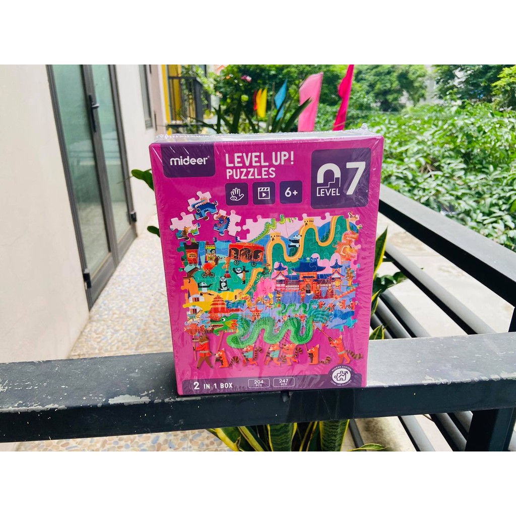 Bộ Level up puzzle Mideer