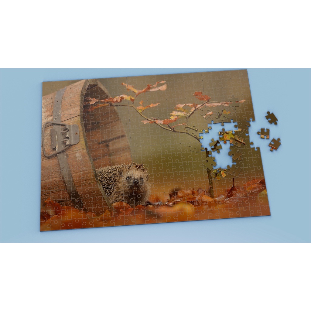 Tranh ghép hình PORCUPINE - Mẫu 2 - Nhận in theo yêu cầu