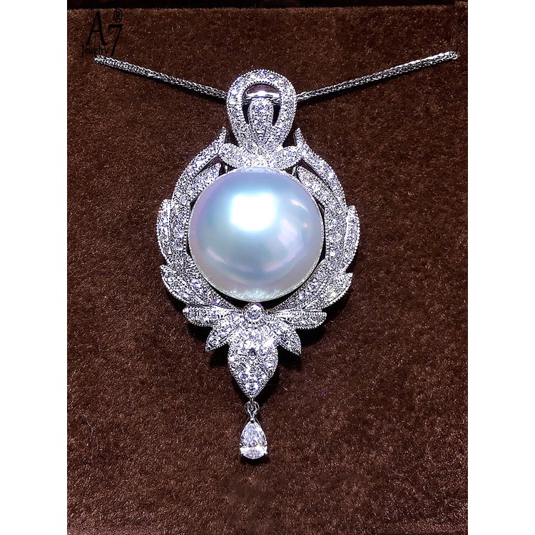 Vòng cổ Ngọc Trai Mặt Vỏ Sò Cho Nữ A7