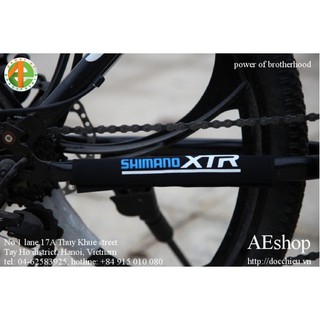 che xích, bảo vệ càng sau xe đạp thể thao Shimano và Giant