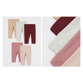 Set 5 quần legging cho bé gái săn sale hàng chính hãng