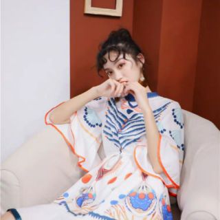 [ORDER] Đầm hoạ tiết VINTAGE 🌸.