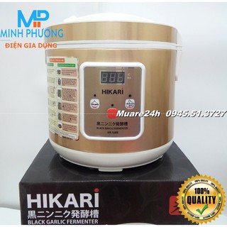 Bảo hành 12 Tháng Máy Làm Tỏi Đen Hikari 1688 Nhật Bản