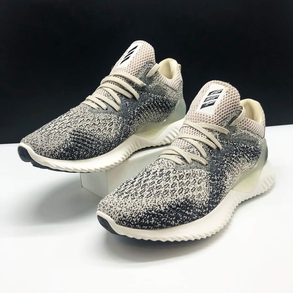 [Fullbox &Bill] Giày Alphabounce xám trắng (muối tiêu)